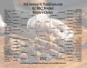 2017 KC BBQ Bracket Round 5 – Final Four Voting