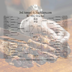 2017 KC BBQ Bracket Final Results